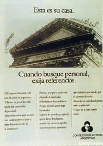 Argentina Consejo publicitario Delyrarte