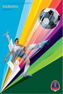 Afiches Mundiales de futbol Delyrarte