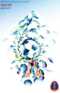 Afiches Mundiales de futbol Delyrarte