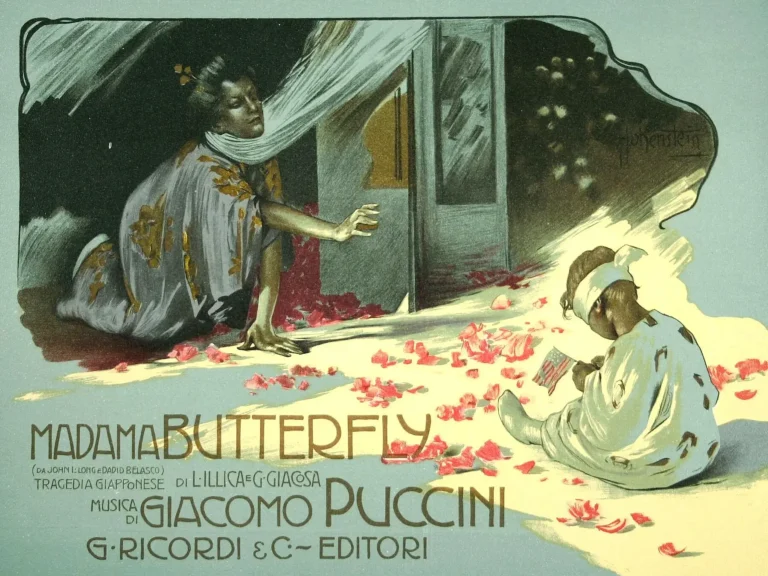 Adolfo Hohenstein Madame Butterfly Delyrarte
