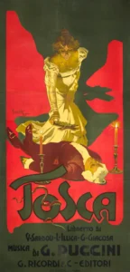 Adolfo Hohenstein Tosca Delyrarte