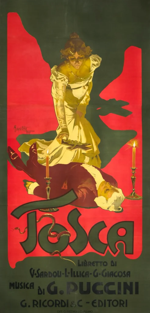 Adolfo Hohenstein Tosca Delyrarte