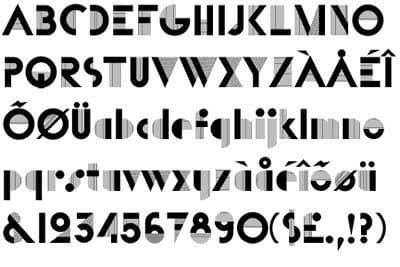 Cassandre dos Tipografía