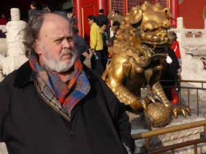 China con Ronald Shakespear