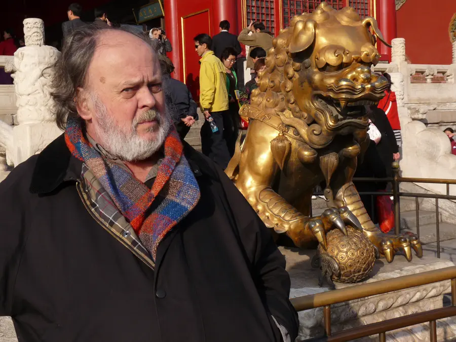 China con Ronald Shakespear