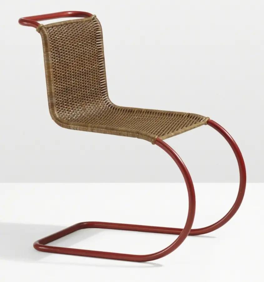 Lilly Reich y Van der Rohe Silla Weissenhof