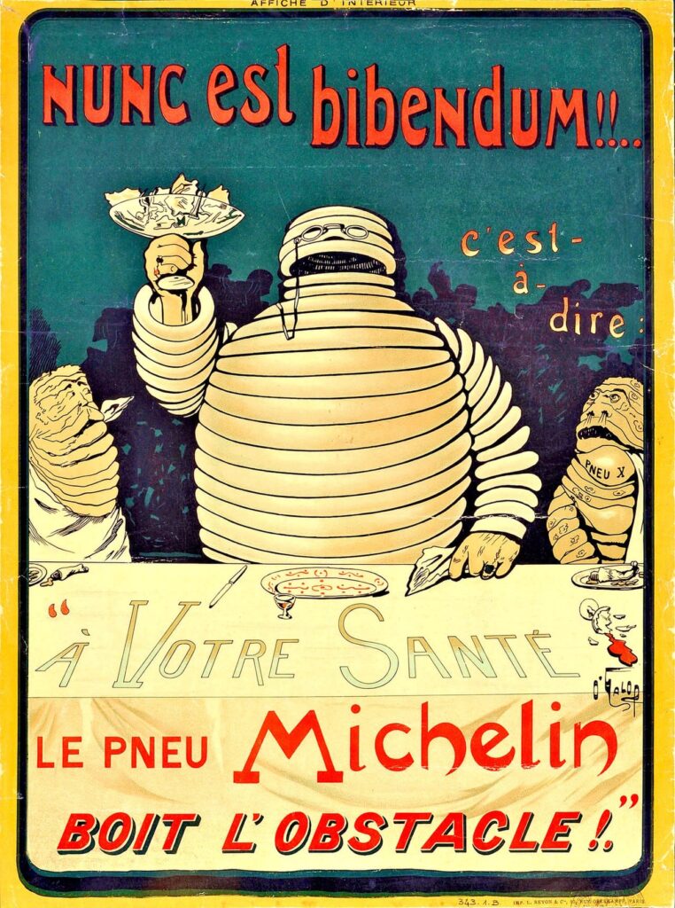 Bibendum Hombre de Michelin.