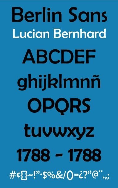 berlin sans