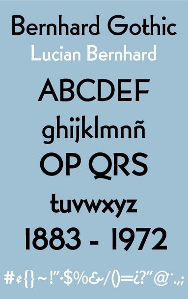 bernhard gothic