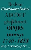 bodoni