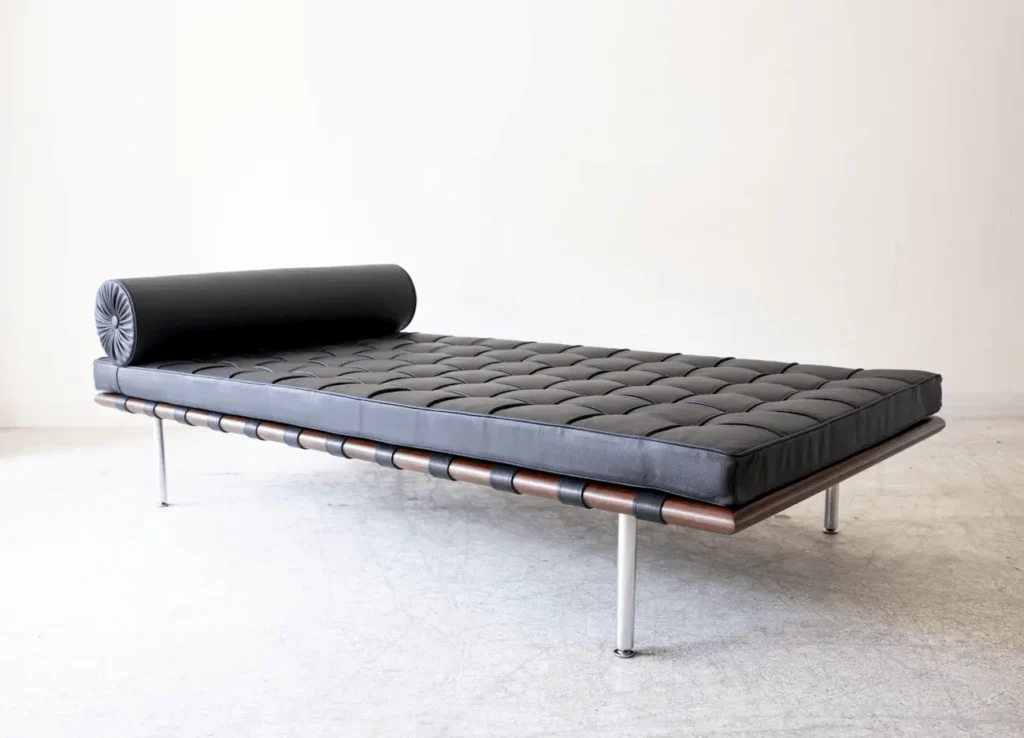 Lilly Reich y Van der Rohe Divan Barcelona