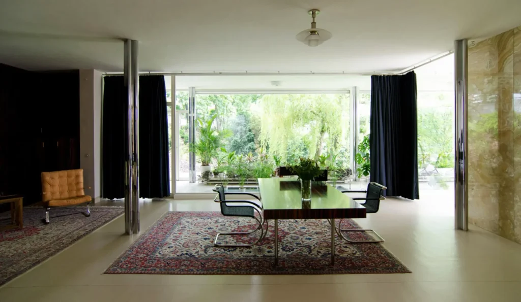 Lilly Reich y Ludwig Mies Van der Rohe