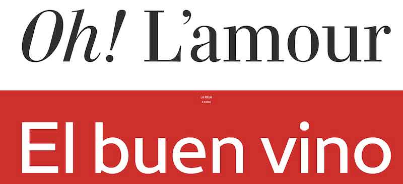 2x1 en Tipografía