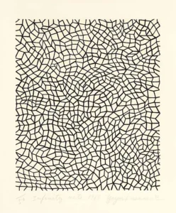 Yayoi Kusama Infinity Nets Delyrarte